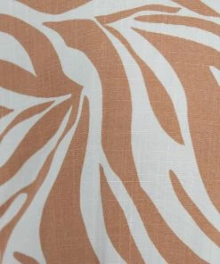 White Closet DRESSES Alfia Dress - Tan Zebra