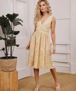 Two Sisters The Label DRESSES Nora Dress - Yellow