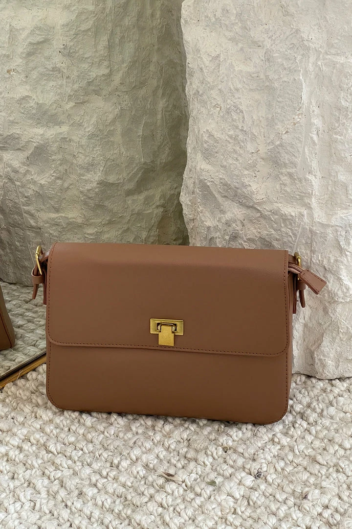 Adorne Ruella Bag - Tan Gold 3 Adorne Ruella Bag - Tan Gold