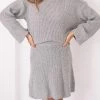 HQ Fashion Tatiana Skirt - Grey CLOTHING