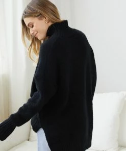 HQ Fashion Tay Jumper - Black CLOTHING