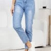White Closet Terencitta Jeans - Mid Wash 1 White Closet Terencitta Jeans - Mid Wash