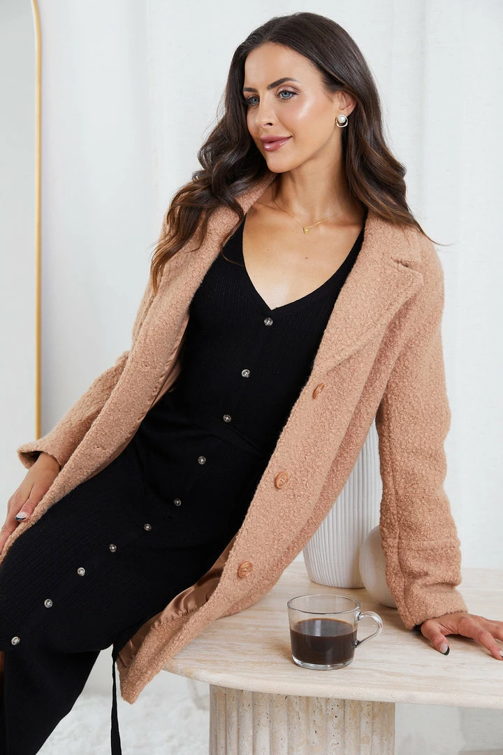 Sunny Girl Tereza Jacket - Tan 8 Sunny Girl Tereza Jacket - Tan