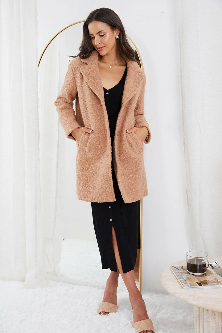 Sunny Girl Tereza Jacket - Tan 3 Sunny Girl Tereza Jacket - Tan