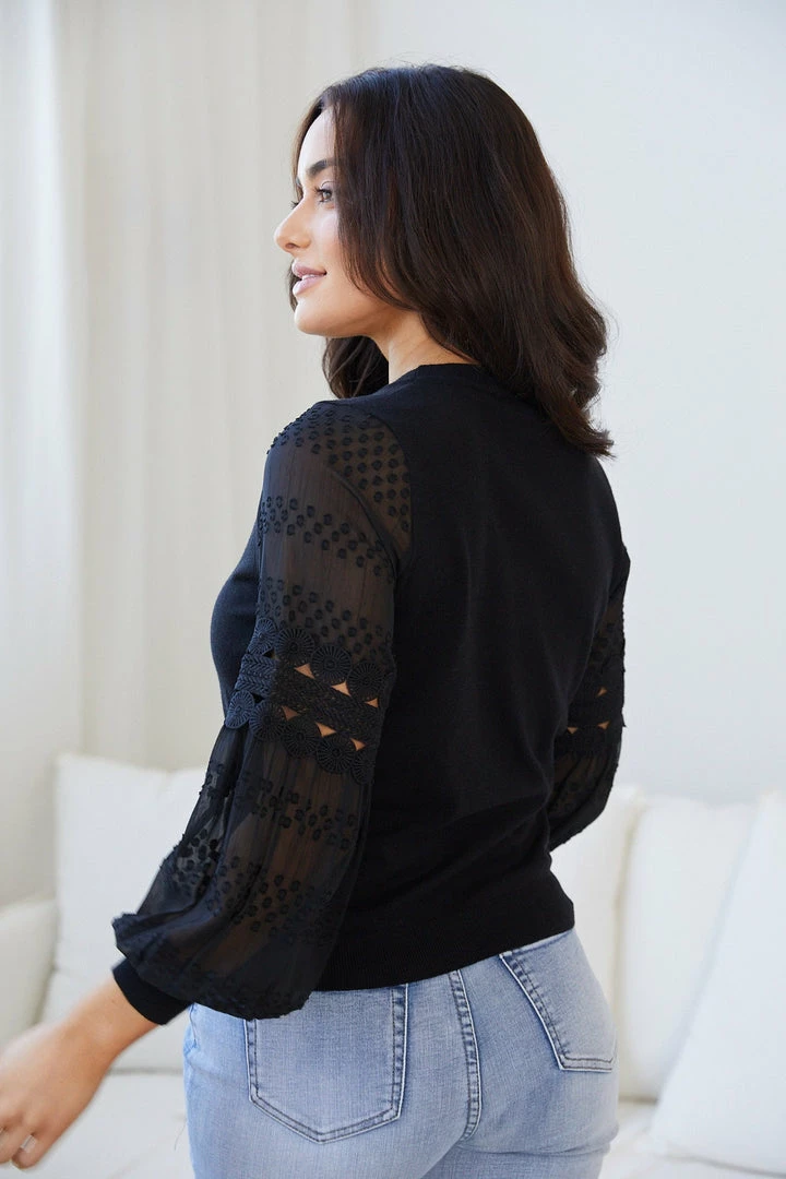 Style Box Tia Top - Black 4 Style Box Tia Top - Black