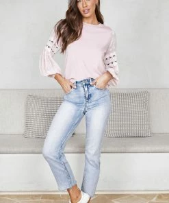 Style Box Tia Top - Pink CLOTHING