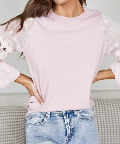 Style Box Tia Top - Pink CLOTHING