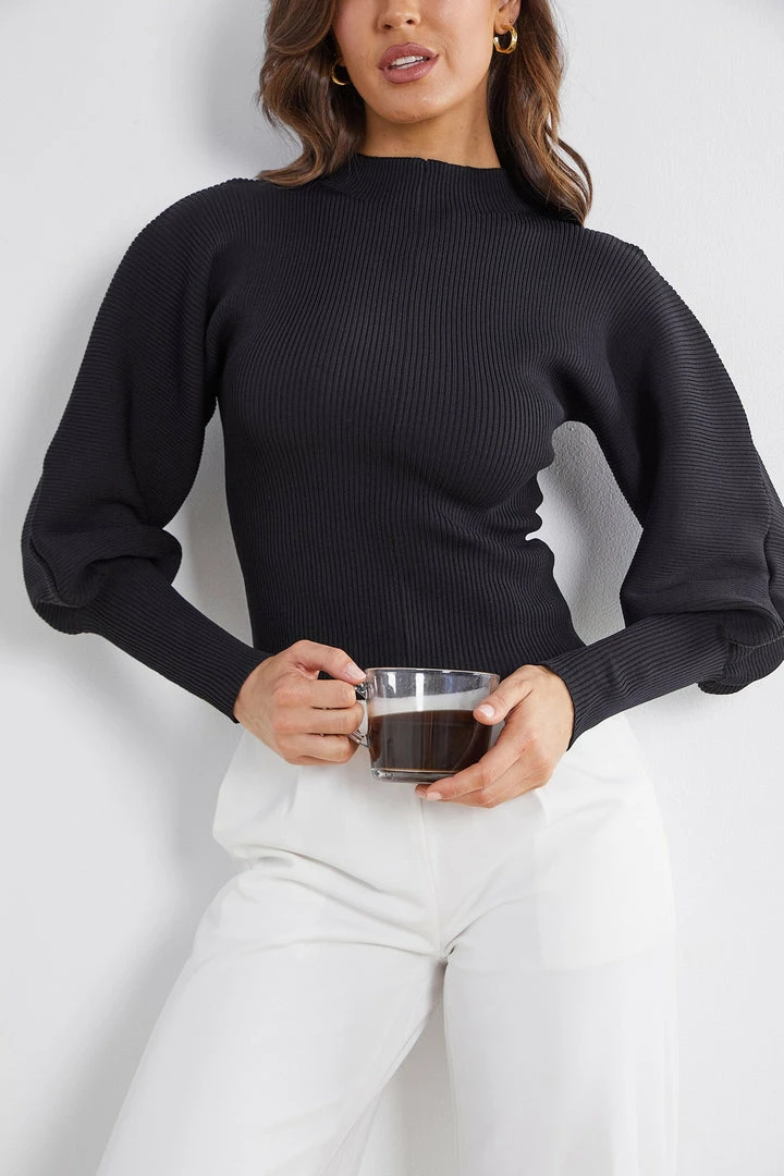 Dream House Tibby Top - Black CLOTHING 6 Dream House Tibby Top - Black CLOTHING