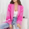 Pink Diamond Tima Cardigan - Pink Print CLOTHING 2 Pink Diamond Tima Cardigan - Pink Print CLOTHING