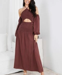 My Girl Timotania Dress - Chocolate