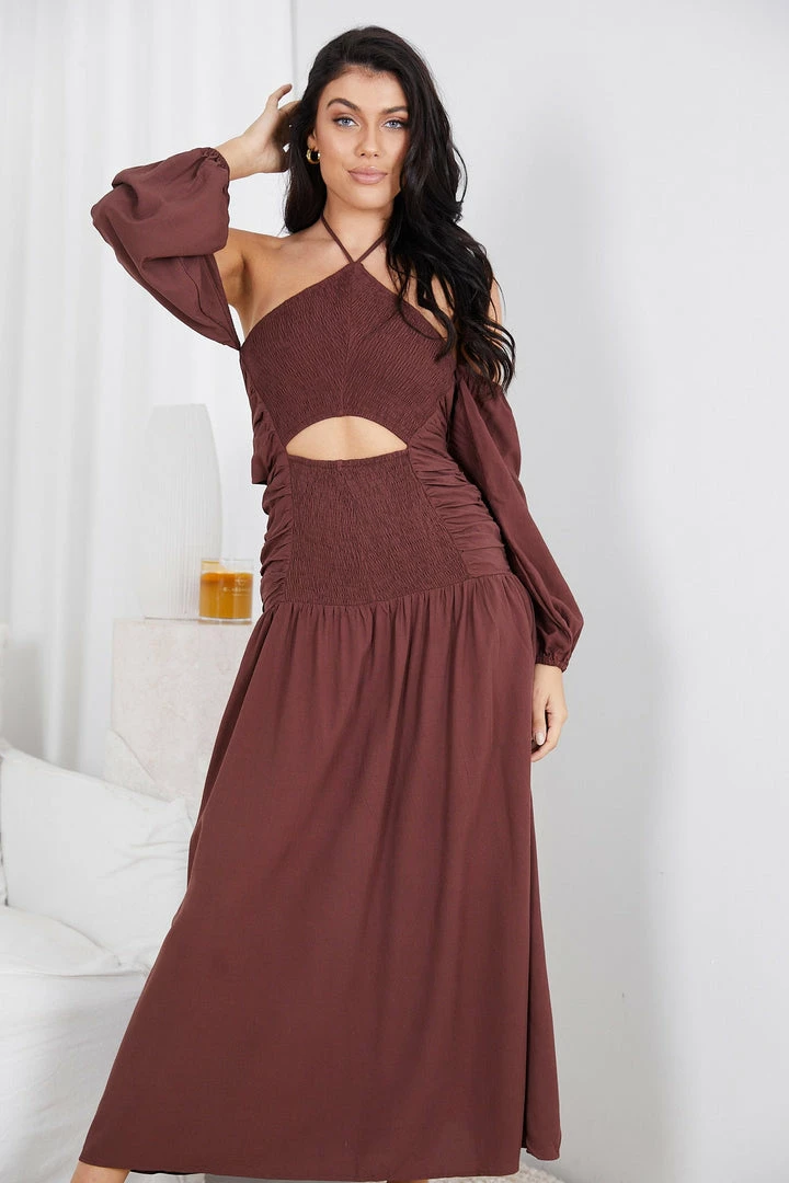 My Girl Timotania Dress - Chocolate 7 My Girl Timotania Dress - Chocolate