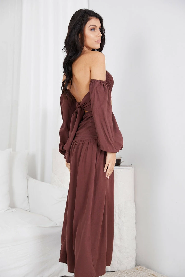 My Girl Timotania Dress - Chocolate 6 My Girl Timotania Dress - Chocolate