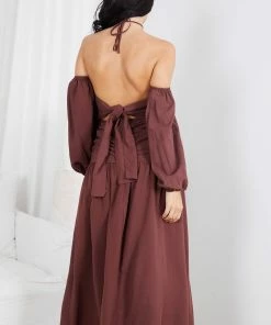 My Girl Timotania Dress - Chocolate 11 My Girl Timotania Dress - Chocolate