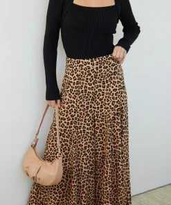 Miracle Fashion Tova Pants - Mocha Print