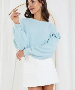 Miracle Fashion Triana Knit - Sage CLOTHING