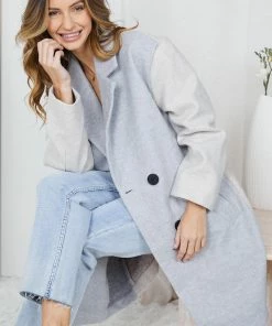 Ebby And I CLOTHING Tryphena Jacket - Grey Multi