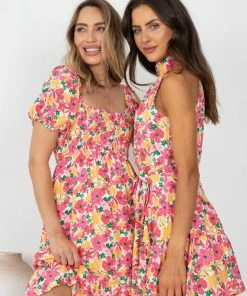 Style Box DRESSES Lileth Dress - Pink Floral