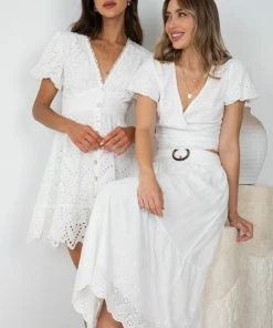 Desire Kenina Skirt - White