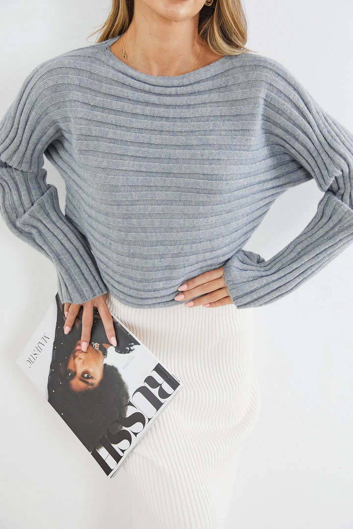 Wild Ginger Ulyssa Jumper - Grey 7 Wild Ginger Ulyssa Jumper - Grey