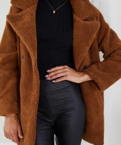 Pink Diamond CLOTHING Ursala Jacket - Tan