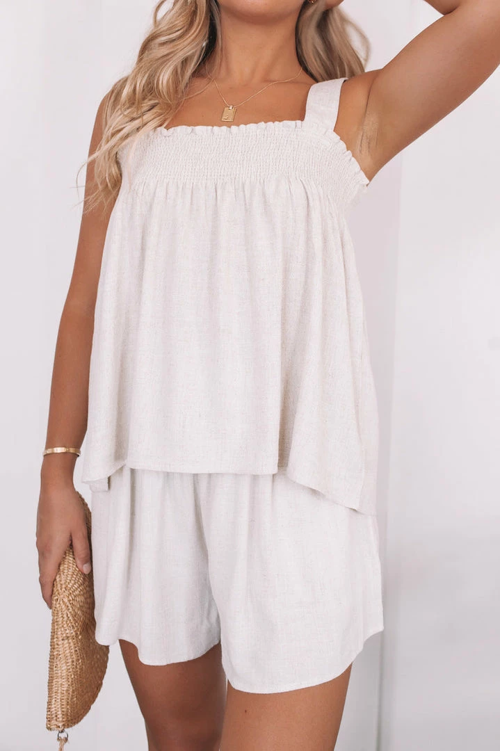 Ebby And I Tempo Top - Beige CLOTHING 5 Ebby And I Tempo Top - Beige CLOTHING