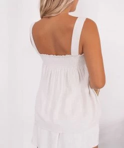 Ebby And I Tempo Top - Beige CLOTHING 11 Ebby And I Tempo Top - Beige CLOTHING