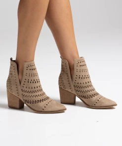 Verali Karina Boots - Taupe Micro