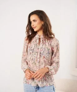 So In Style Viorica Top - Blush Floral