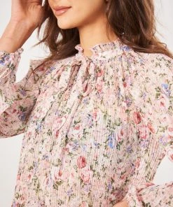 So In Style Viorica Top - Blush Floral