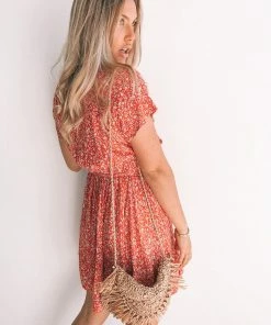 Dream House DRESSES Effronte Dress - Red Print