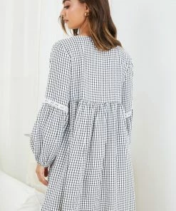 Miracle Fashion Willa Dress - White Print DRESSES