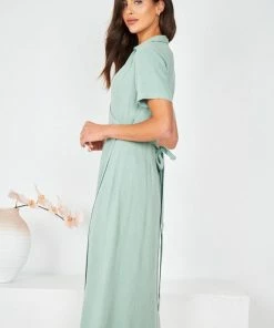 Desire Wren Dress - Sage DRESSES