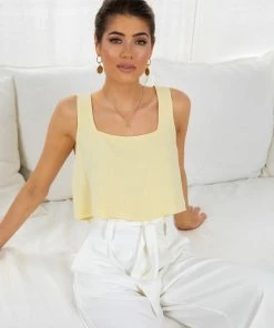Desire CLOTHING Xiomara Top - Yellow 13 Desire CLOTHING Xiomara Top - Yellow