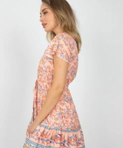 HQ Fashion Yanet Dress - Berry Print DRESSES