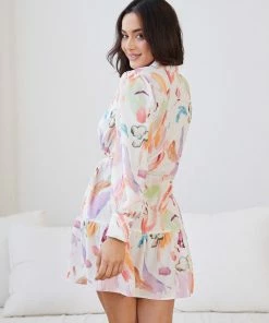 Desire Yarla Dress - White Print Cocktail Dresses 11 Desire Yarla Dress - White Print Cocktail Dresses