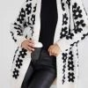Miracle Fashion Yssabelline Cardigan - Black Floral 2 Miracle Fashion Yssabelline Cardigan - Black Floral