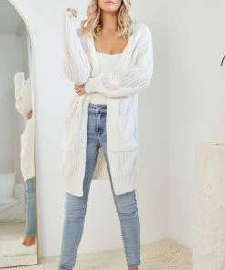 HQ Fashion Yulla Cardigan - Beige