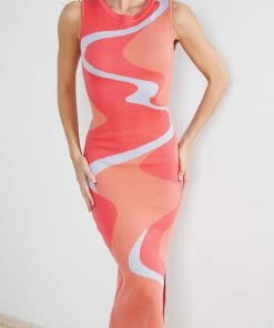 Style Box Zalmonah Knit Dress - Multi DRESSES