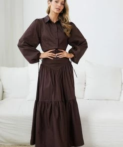 Bubblegum Clothing Zemira Blouse - Chocolate 13 Bubblegum Clothing Zemira Blouse - Chocolate