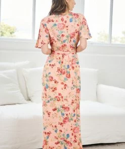 Rock Denim Zimma Dress - Blush Floral DRESSES