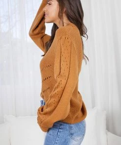 HQ Fashion CLOTHING Zingy Knit - Camel