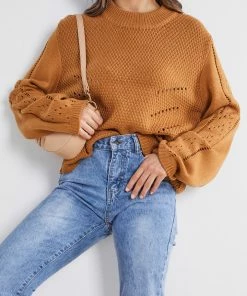 HQ Fashion CLOTHING Zingy Knit - Camel