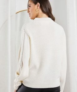 HQ Fashion Zingy Knit - White