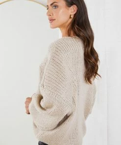 Desire Zinny Knit - Mocha CLOTHING