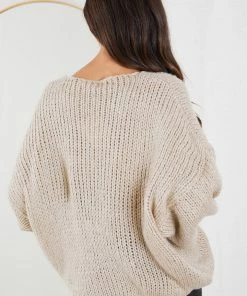 Desire Zinny Knit - Mocha CLOTHING