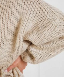 Desire Zinny Knit - Mocha CLOTHING