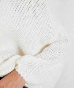 Desire Zinny Knit - Off White CLOTHING