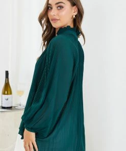 Ebby And I Zipporah Blouse - Green