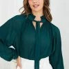 Ebby And I Zipporah Blouse - Green
