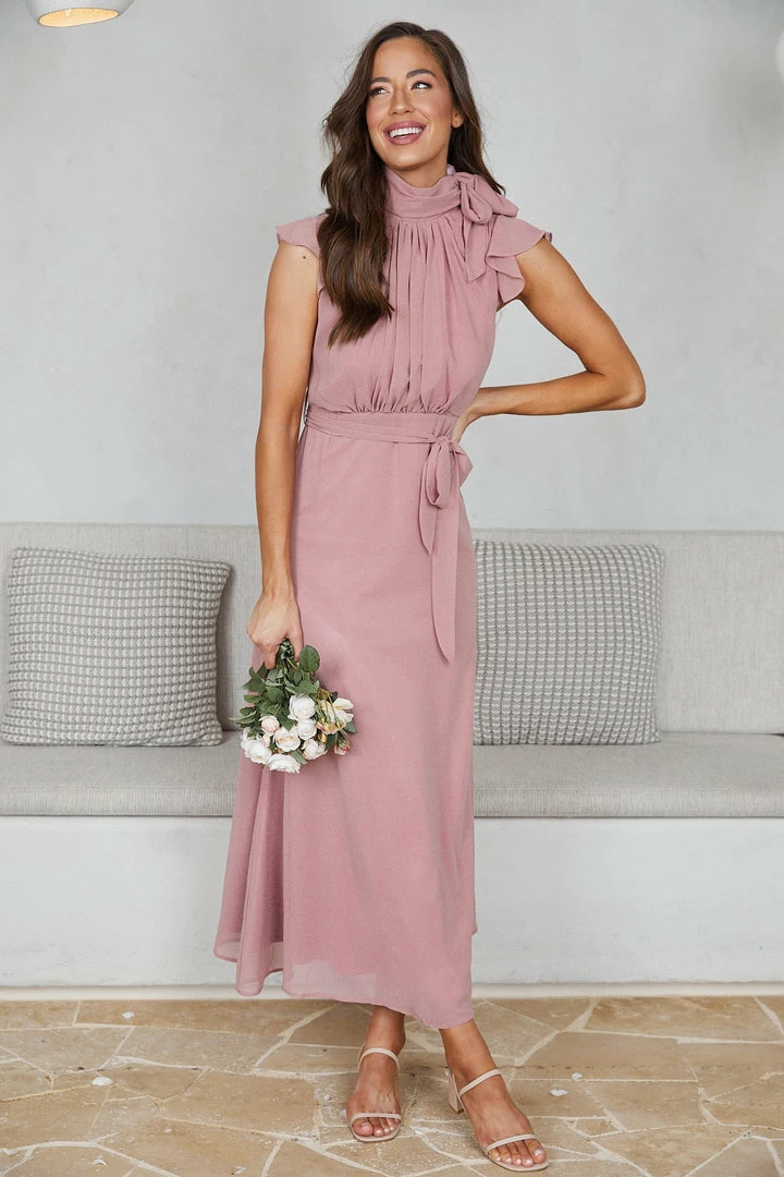 Desire Zita Dress - Dusty Pink 6 Desire Zita Dress - Dusty Pink